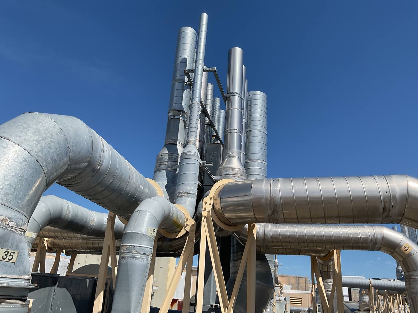 Insulated steam distribution mains